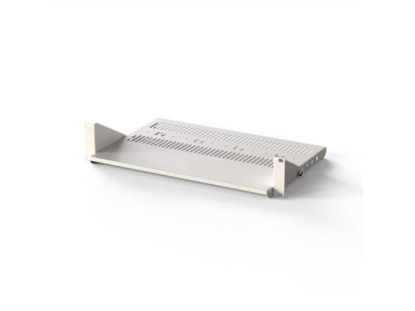 Schroff 19" equipment support, depth-adjustable, 2 U, 15 kg, 430 mm, 400 mm