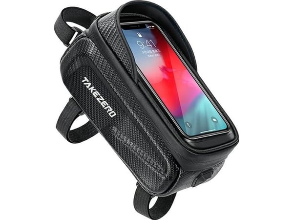 WildMan sykkelveske/holder TAKEZERO TZ01 til ramme, svart WildMan sykkelveske/holder TAKEZERO TZ01 til ramme, svart