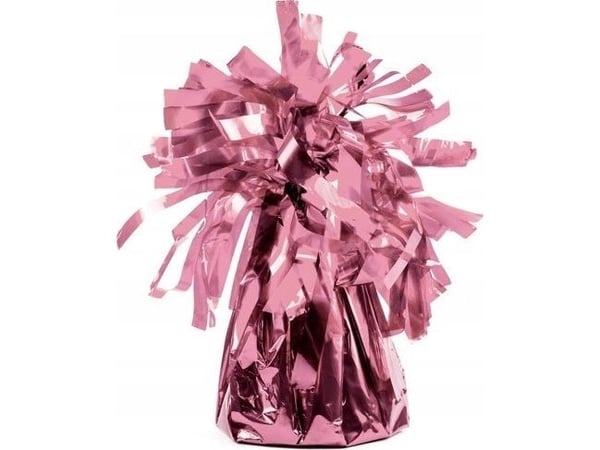 PartyDeco ballongdekker i folie rosa gull 4 stk