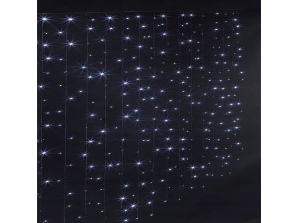 Fééric lys- og julegardin utendørs 150 LED