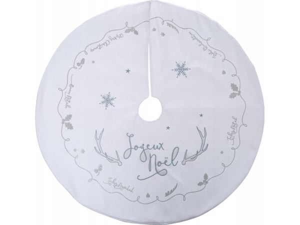 Fééric Lights and Christmas gulvmatte med tekst til juletreet (Dywanik pod choinke)