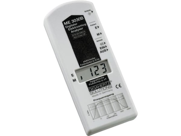 Gigahertz Solutions ME 3030B Lavfrekvens (LF) -elektrosmogmåler -elektrosmogmåleri