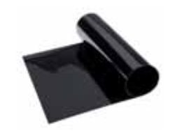 Topstripe Glare Strip, black