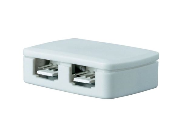 Paulmann 70203, Hvit, Plast, III, 60 W, 45 mm, 30 mm