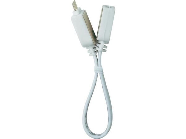 Paulmann 702.15, Kontakt, Hvit, Plast, III, 110 mm, 13,5 mm