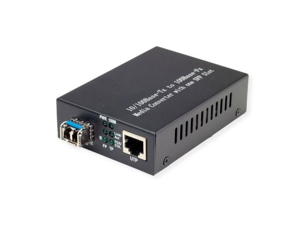 10/100 Fast Ethernet Converter, RJ45 to GBIC LC