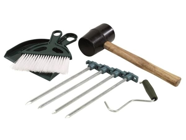 Outwell Tent tool kit, Snor- og klemmesett, Plast, Stål, Flerfarget, 8 stykker