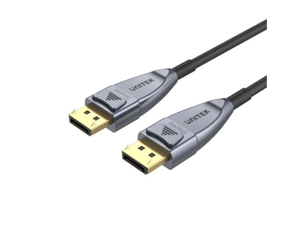UNITEK C1619GY, 30 m, DisplayPort, DisplayPort, Uros, Uros, 7680 x 4320 pikseliä