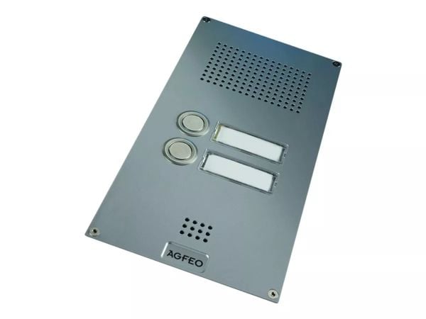AGFEO Premium TFE 2 sølv dør intercom