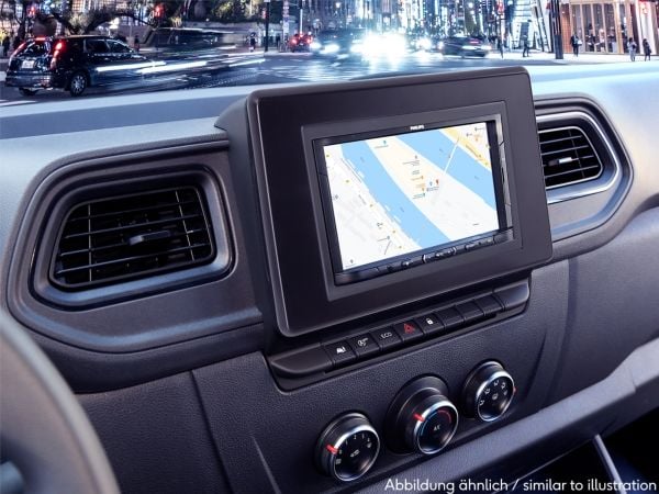 2-DIN kit Renault Master 2014-> sort