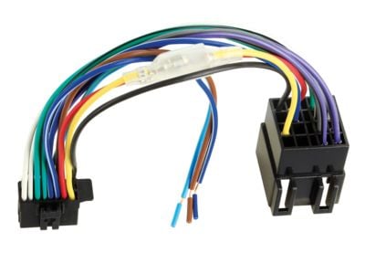 JVC/Kenwood 16 pin multistik til ISO