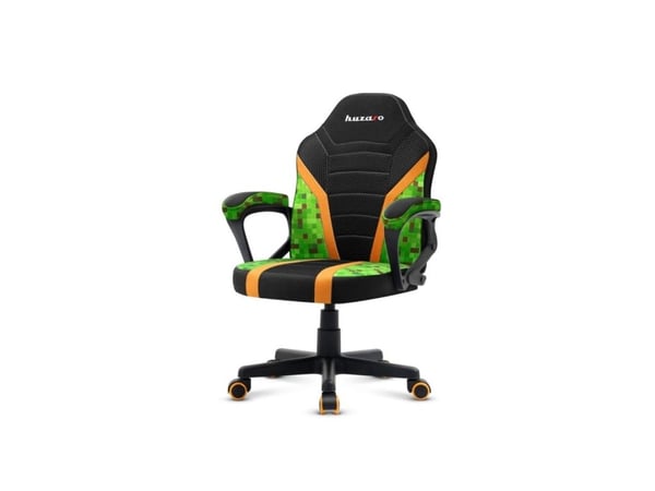 Huzaro Ranger 1.0 Pixel mesh, Flatt sete, Maskenett, Sort, Grønn, Gult, Sort, Grønn, Gult, Netting, Netting
