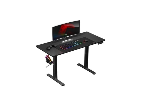 Huzaro Hero 8.2 elektrisk skrivebord 120 cm x 60 cm, svart