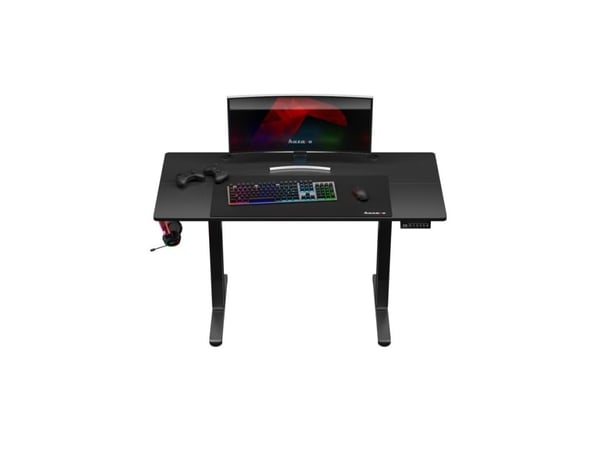 Huzaro Hero 8.2 elektrisk skrivebord 120 cm x 60 cm, svart