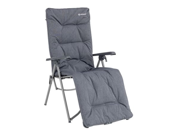 Outwell Torch Lake, 135 kg, Campingstol, 4 ben, 9,9 kg, Polyester, Stål, Svart, Grå