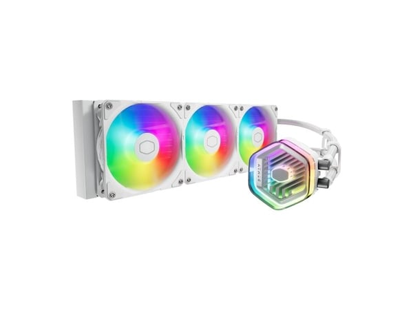 Cooler Master MasterLiquid 360 Atmos ARGB - Væskekjølesystem for prosessor - Radiatorstørrelse: 360 mm - (for: LGA1700, LGA1200, LGA1151, LGA1150, ...