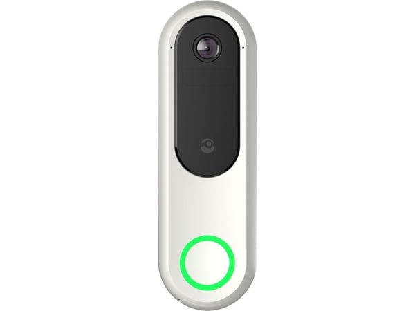 Doro Hemma - Smart dørklokke - med kamera - trådløs - 802.11b/g/n, 433 MHz RF-protokoll - 2.4 Ghz - hvit
