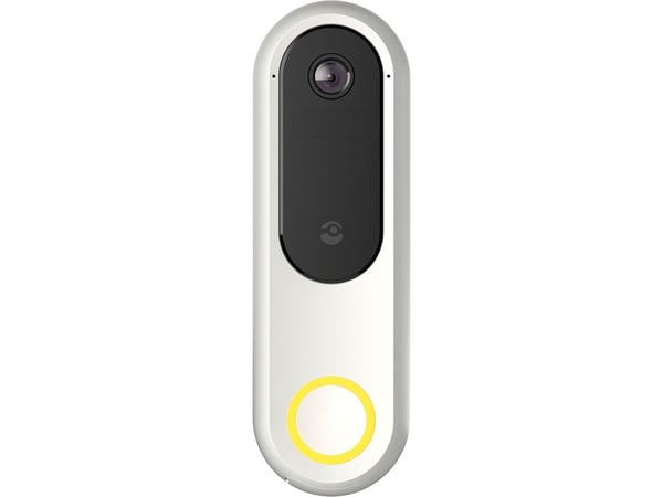 Doro Hemma - Smart dørklokke - med kamera - trådløs - 802.11b/g/n, 433 MHz RF-protokoll - 2.4 Ghz - hvit