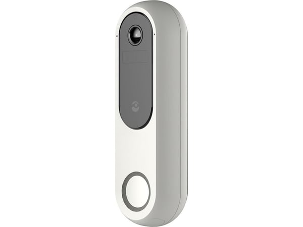 Doro Hemma - Smart dørklokke - med kamera - trådløs - 802.11b/g/n, 433 MHz RF-protokoll - 2.4 Ghz - hvit