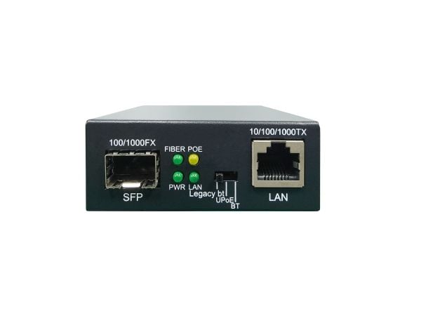 LevelOne Konverter GVT-2015 10/100/1000T>RJ45 til SFP 60W sw