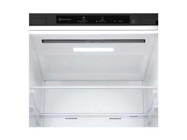 LG GBV3100DEP - Kjøleskap/fryser - bunnfryser - bredde: 59.5 cm - dybde: 68.2 cm - høyde: 186 cm - 344 liter - Klasse D - grafittsvart