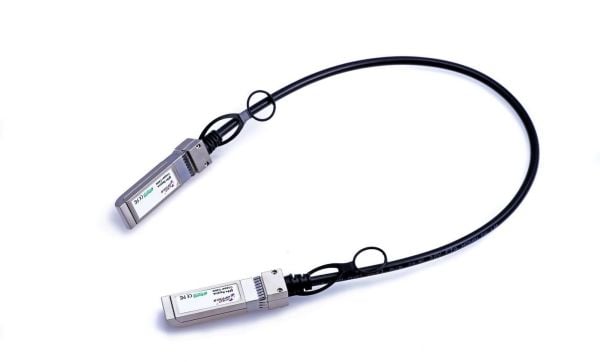 Lanview - 10GBase-AOC direct attach cable - SFP+ (hane) till SFP+ (hane) - 10 m - fiberoptisk - Active Optical Cable (AOC)