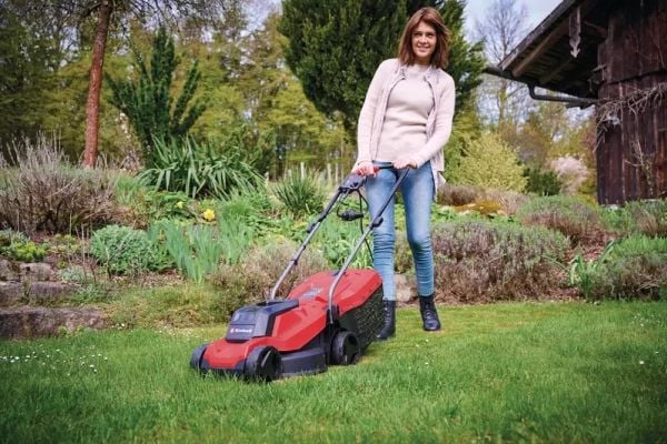 Einhell GC-EM 1000/32, Handgräsklippare, 32 cm, 3 cm, 7 cm, 300 m², Roterande blad