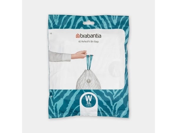 Brabantia 137846, 45 l, Hvit, Plast, China, 340 mm, 295 mm
