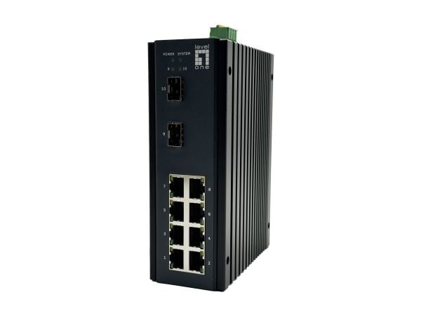 LevelOne IGU-1071, Hallittu, L2+, Gigabit Ethernet (10/100/1000)