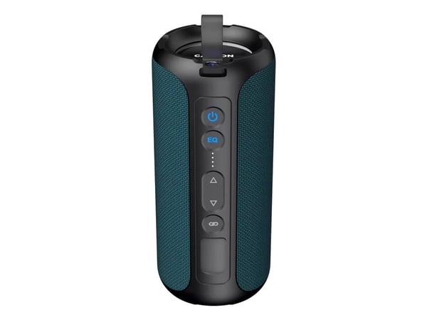 Canyon CNE-CBTSP15BK, 40 W, Trådløs, 10 m, Stereo bærbar høyttaler, Blå, Cylinder