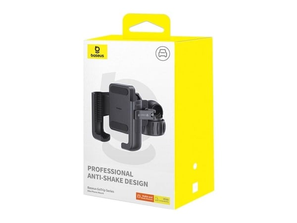 Baseus GoTrip sykkelholder for telefon (svart)