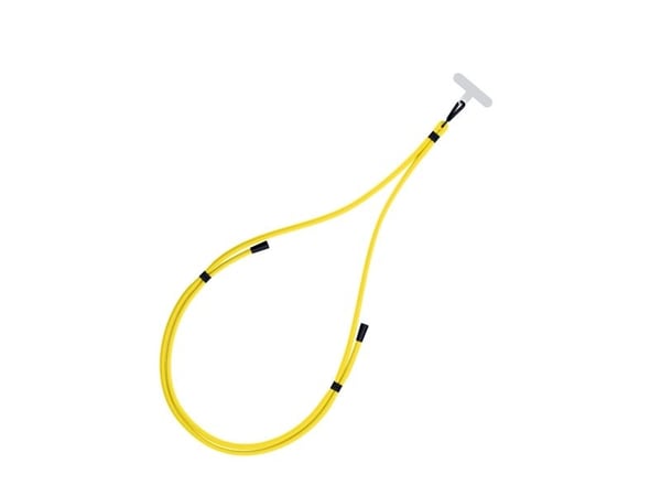 3MK EasyClip, Mobiltelefon, Nylon, Zink, Sort, Gult, Hengende boks