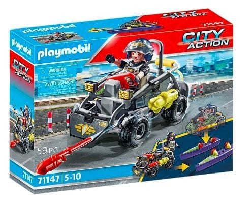 Playmobil City Action 71147, Action/ Eventyr, 5 år, Flerfarget, Plast