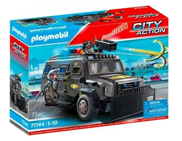 Playmobil City Action 71144, Militært kjøretøy, 5 år, Plast, Flerfarget