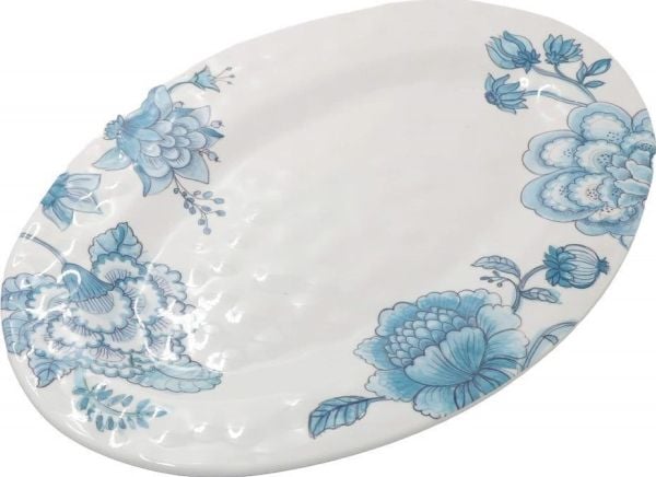 ROSE&TULIPANI ONIRIA oval tallerken/brett i melamin 45 x 30 cm