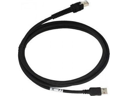 Zebra - Datakabel - USB (hane) - 4.6 m - rak kontakt - för Digital Scanner DS3608; Zebra DS3608, DS3678
