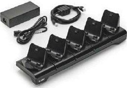 Zebra 5-Slot Docking Charger - Dokkingstasjon - for ZQ300 Series