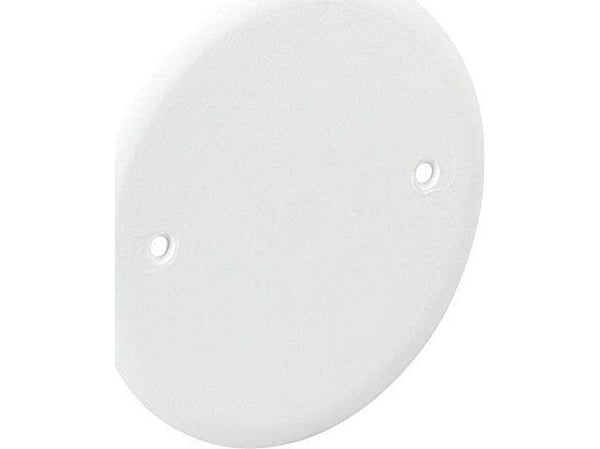 SPELSBERG täcklock för apparatdosa Euro 90x90x2 mm vit polystyren flamskyddad för HW 035/HW 050/HW 065 skruavstånd 60 mm
