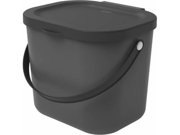 Rotho Albula, 6 l, Rektangulær, Plast, Antrasitt, Manuell, Plast