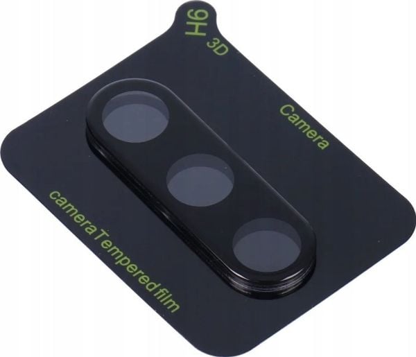 OEM 5D hellim herdet glass for kamera - for Samsung Galaxy A14 4G / A14 5G svart