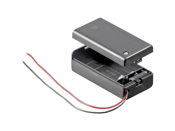 Goobay 48171, 9V, Plast, Sort, -20 - 50 °C, 1 stykker, 33 mm