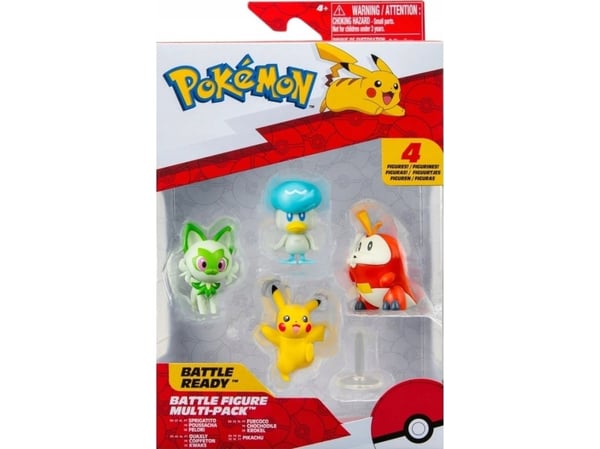 Pokémon Battle Figure Gen IX 4 Pcs