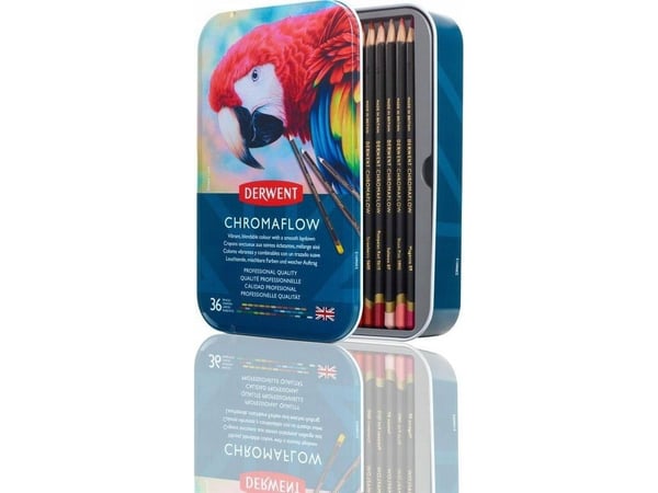 Derwent Chromaflow lyijykynä 36stk tina