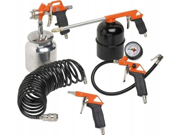 Black&Decker pneumatisk sett 5 deler KIT 5 pist. nedre tank
