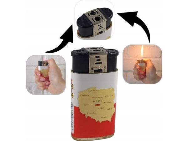 Unilight Dobbel piezo lighter ULD-2024 POLEN