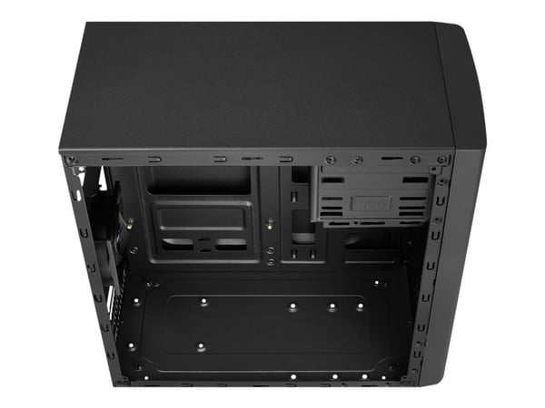 AeroCool PGS C Series CS-103 - Tower - mikro ATX - ingen strømforsyning (ATX) - svart - USB/lyd