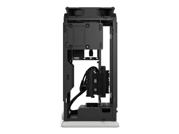 Fractal Design Mood - PC-etui - mini-ITX - ingen strømforsyning (SFX / SFX-L) - lysegrå - USB/Audio/Mic