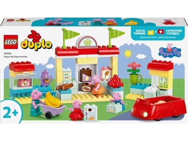 LEGO DUPLO Peppa Pig 10434 Peppa Gris og matbutikken