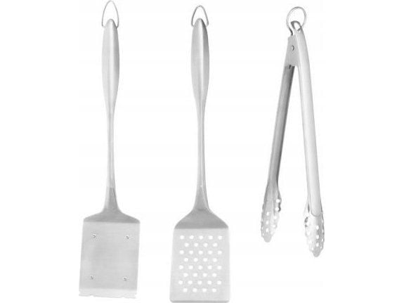 Mustang BBQ Tools set 3 delar i rostfritt stål