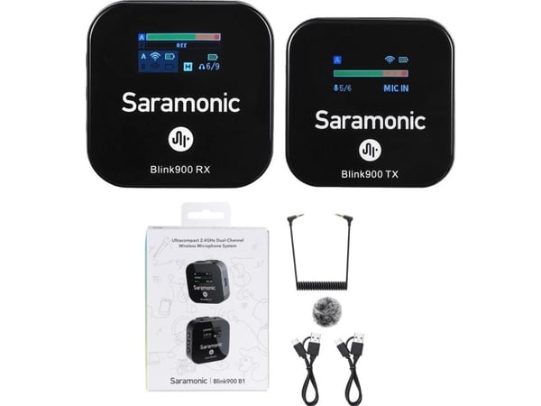 Saramonic Saramonic Blink900 B1 mikrofon (RX + TX) for trådløs lydoverføring